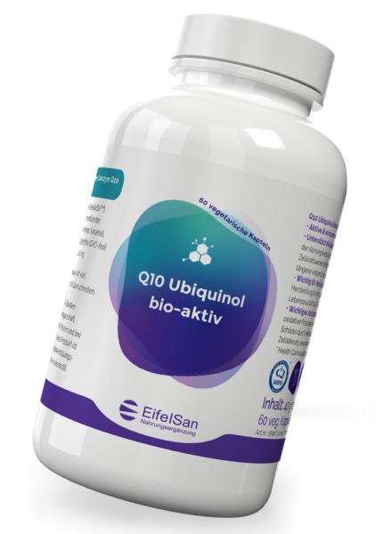 Q10 Ubiquinol 100 mg - 60 Kapseln bio-aktiv Kaneka QH