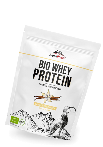 BIO Whey Protein - 500 g Pulver AlpenPower®