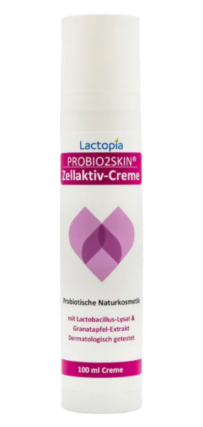 Probio2Skin Zellaktiv-Creme mit Granatapfel-Extrakt & Lactobacillus-Lysat