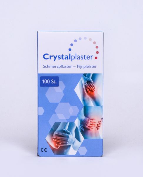 Crystal Plaster® schmerzstillend - 100 Schmerzpflaster