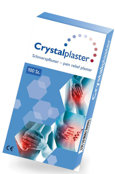 Crystal Plaster® schmerzstillend - 100 Schmerzpflaster