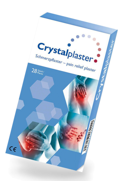 Crystal Plaster® schmerzstillend - 28 Schmerzpflaster