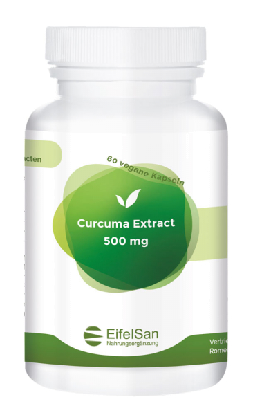 Curcuma Kapseln: Curcuma Extract BCM-95® + Curcumin C3 Complex® 500 mg hochdosiert
