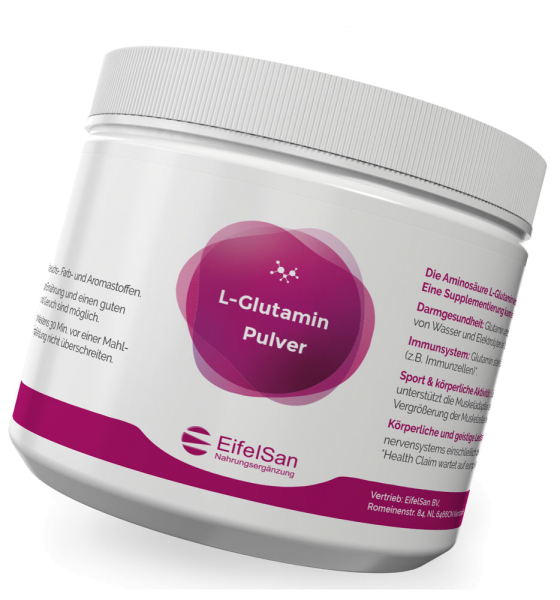 L-Glutamin - 200 g Pulver 100 % pur