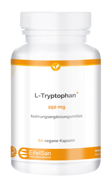 L-Tryptophan 250 mg Plus - 60 Kapseln mit 9 Vitalstoffen