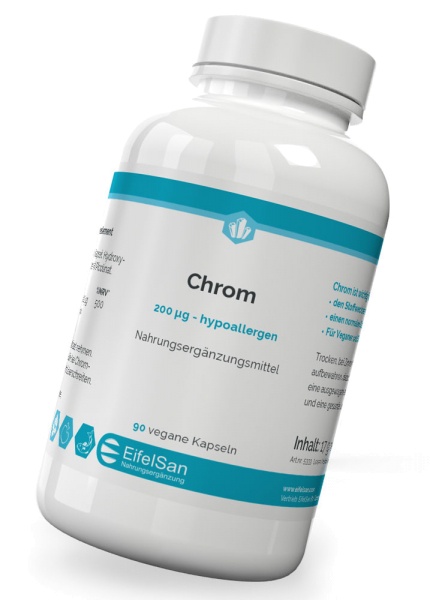 Chrom 200 µg - 90 Kapseln Chrompicolinat
