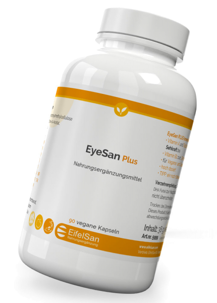 EyeSan Plus - 90 Kapseln mit Augen-Vitaminen