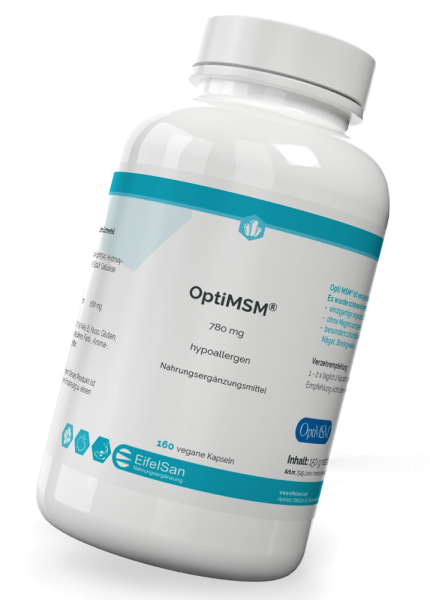 MSM OptiMSM® 780 mg - 160 Kapseln organischer Schwefel