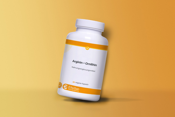 Arginin + Ornithin 500/250 mg - 90 Kapseln