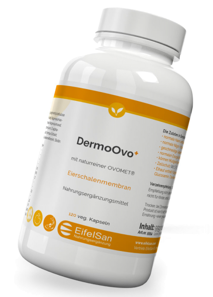 DermoOvo+ - 120 Kapseln für Bindegewebe Haut Haare Nägel