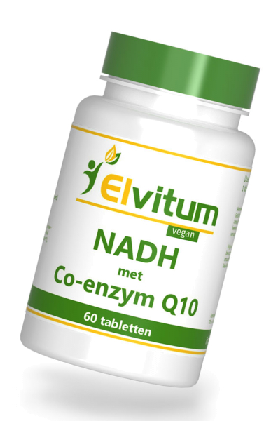 NADH 10 mg stabilisiert - 60 Tabletten mit Q10