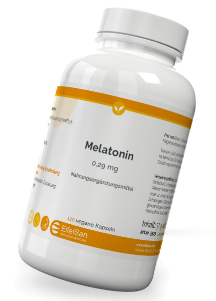 Melatonin 0,29 mg - 120 Kapseln - Gute Nacht