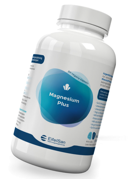 Magnesium Plus Aktiv - 90 vegane Kapseln