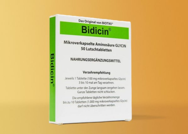 Bidicin® - 50 Lutschtabletten mikroverkapseltes Glycin