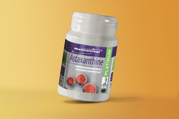 Astaxanthin Platinum 4 mg - 60 Kapseln ASTAREAL®