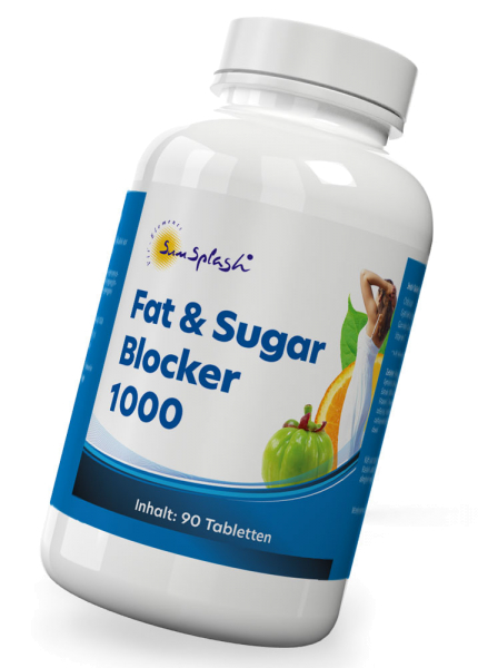 Fat & Sugar Blocker - 90 Tabletten mit Chitosan